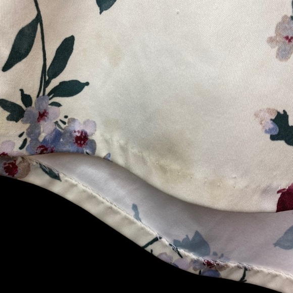 Anthony Richards Blouse Womens Size Large Floral Long Sleeves Button Front - Picture 8 of 9